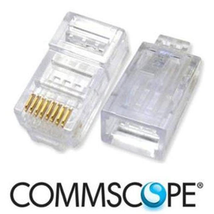 Connector RJ45 CAT 6 AMP Konektor RJ 45 Cat6 AMP Original Eceran