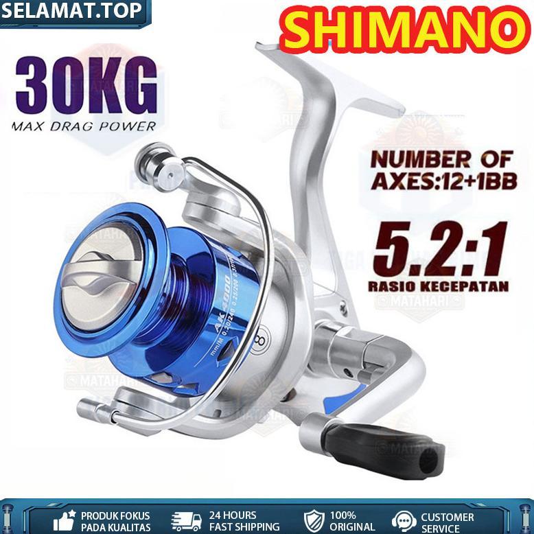 SHIMANO SA5000 SA4000 SA3000 SA2000 SA1000 Series Reel Pancing Spinning Fishing Reel 5.5:1 Gear Rati