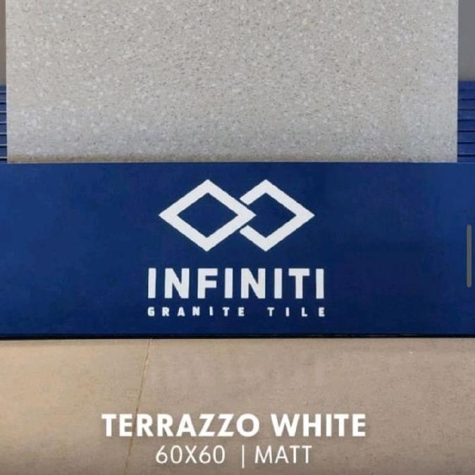 granit infiniti terrazzo white matte 60x60 grade A