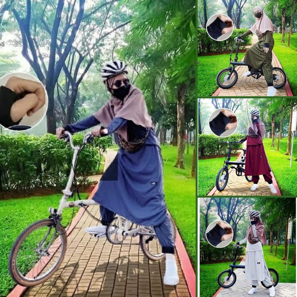 FAST DELIVERY JUNA SET TERLARIS ( COD ) ROCELA SETELAN OLAHRAGA WANITA MUSLIM TERMURAH / BAJU SENAM 