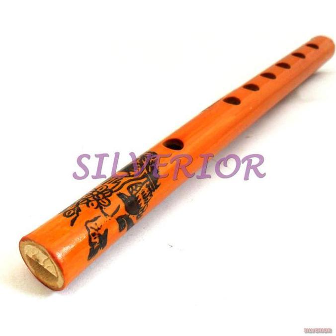 Seruling Bambu Suling Bambu Khas Oriental Chinese China Cina HT