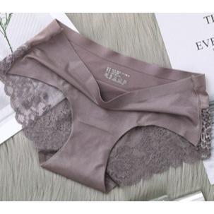 Termurah Vos-Cd043 Celana Dalam Wanita Motif Jaring  Seamless Sexy Celana Dalam Model Kekinian Realp