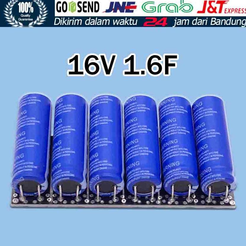 Super Farad Capacitor Modul Super Kapasitor Farad 16v 2f Dengan Papan Pelindung