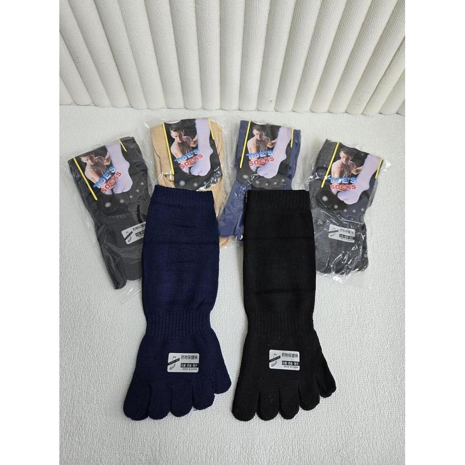 KAOS KAKI 5 JARI KARET 2 SALUR BARANG BERKUALITAS SUDAH DALAM SIAP PACKING DAN LABEL MEREK SATUAN