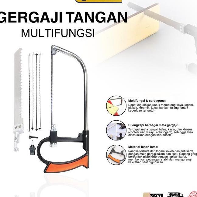 Gergaji Tangan Multifungsi Kld Gergaji Multifungsi Serbaguna Logam