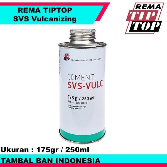 Murah Lem Tambal Ban Dalam Rema Tiptop Svs Vulcanizing Fluid 175Gr Svs Vulc 250Ml Buatan Jerman