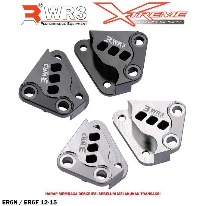 cvignissz Breket Kaliper Depan WR3 For Untuk Kaliper Brembo 4P1P ER6 N / F ER6N ER6F 12-15 Diskon