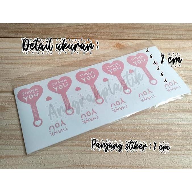 >>>>>] Label Stiker Thank You / Segel Stiker Thank You / Stiker Panjang / Label Hampers PER PACK