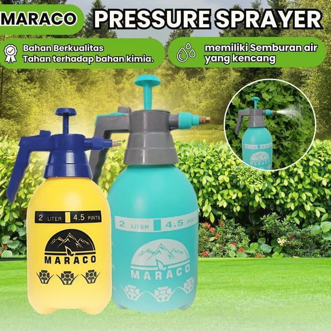 BOTOL 2L MARACO STD KUNING ( BOTOL SPRAYER 2000ML )