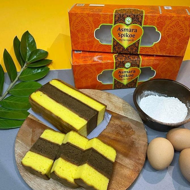 ferolaiuh - spikoe rasa original oleh oleh khas surabaya / spikoe roti lapis kukus asmara organik ku