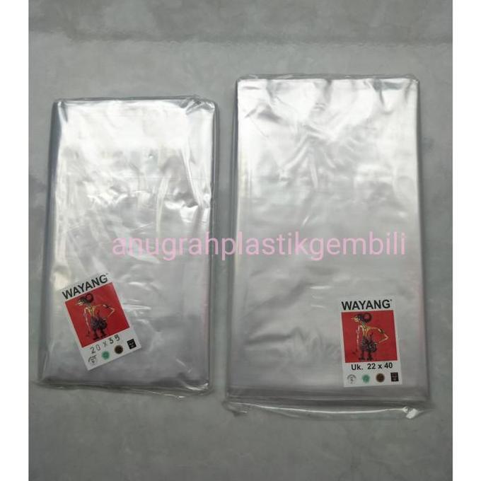 @#@#@#] Plastik PP Wayang uk. 22 x 40 dan 20 x 35