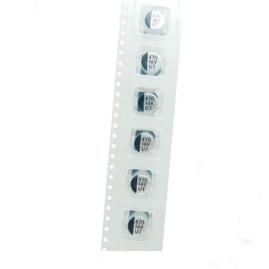 470UF 16V SMD SOLID ELCO 8X10.5 KAPASITOR CAPACITOR AY70 TKPU27