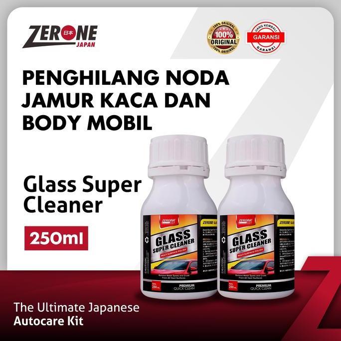 Promo Glass Super Cleaner Zerone Japan Pembersih Kaca Mobil Beli 2 Lebih Hemat