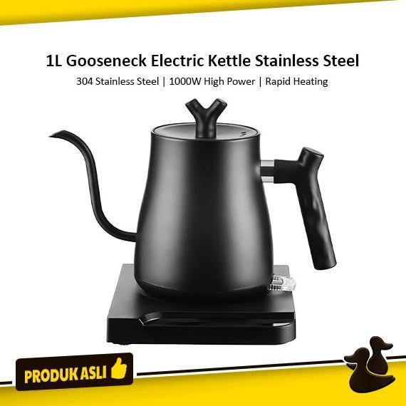 Gooseneck Electric Kettle Teko Listrik Ketel Pemanas Air Leher Angsa