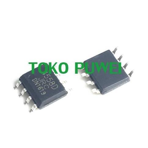 JRC 4558 NJM4558D JRC4558D 4558 SMD 4558D OPERATIONAL AMPLIFIER AF65 TKPU27