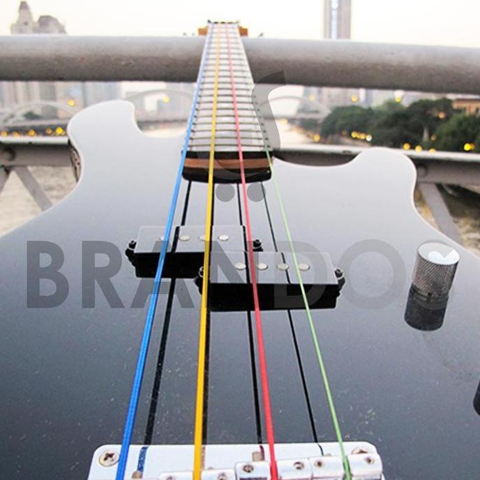 Senar Gitar Bass Elektrik Warna Warni/Colourful Alice A609C (4 Senar)