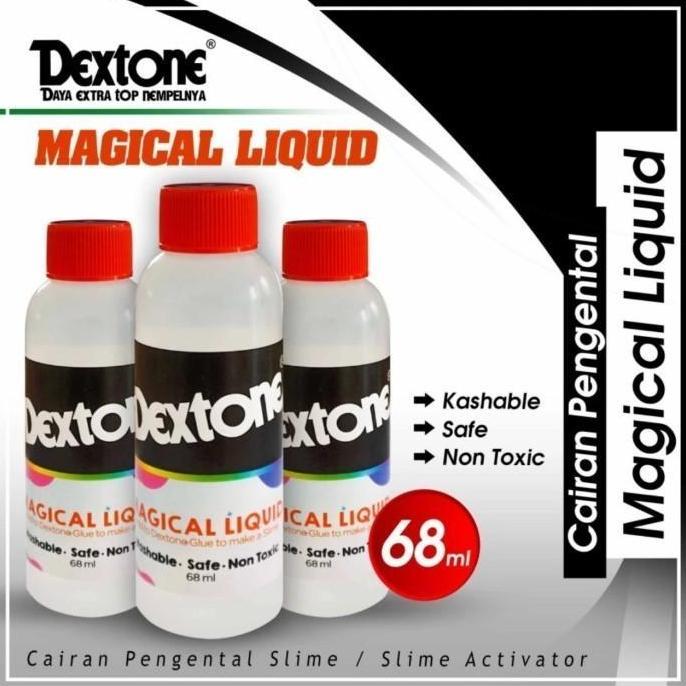 Promo Dextone Magical Liquid/ Cairan Pengental Slime Activator 68Ml Gom Cod