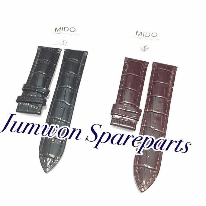 Strap Tali Kulit Jam Tangan Mido Tali Kulit Jam Mido murah