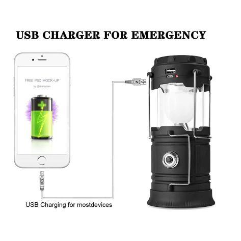 Lentera Lampu Led Camping Rechargeable