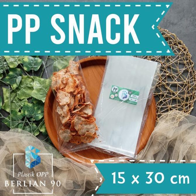 Newbitc- Langsungbungkus- ( 50 Gram ) Plastik Snack Tebal - Plastik Pp 100 Micron - Plastik Bening -