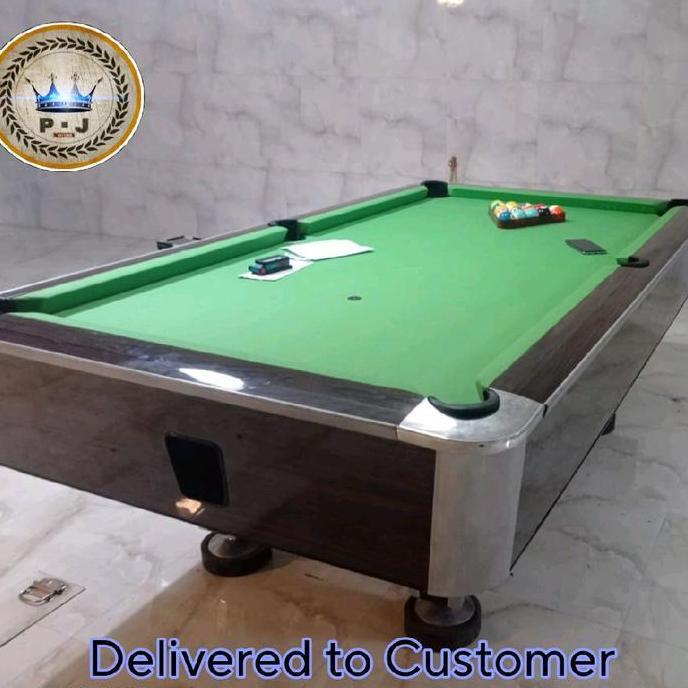 Terlaris Pj - Meja Billiard R3Kondisi | Murrey 7 Feet - Slate Stone | Batu Hitam
