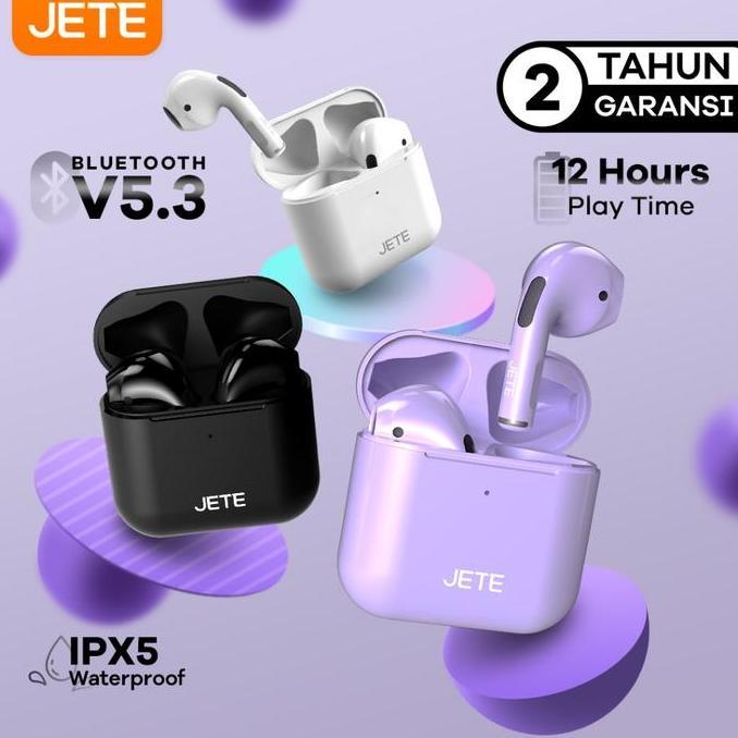 Weenew- Tws Earbuds Headset Bluetooth Jete Ce Ipx5 - Garansi Tahun