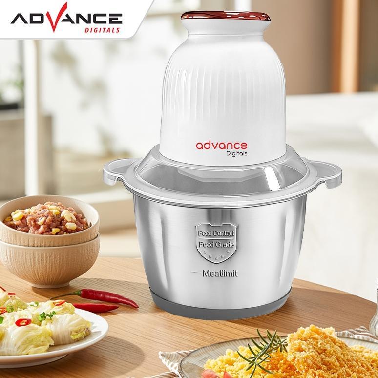 TERBARU Advance Chopper 2L Stainless Multifungsi coper daging dan bumbu chopper daging dan bumbu cop