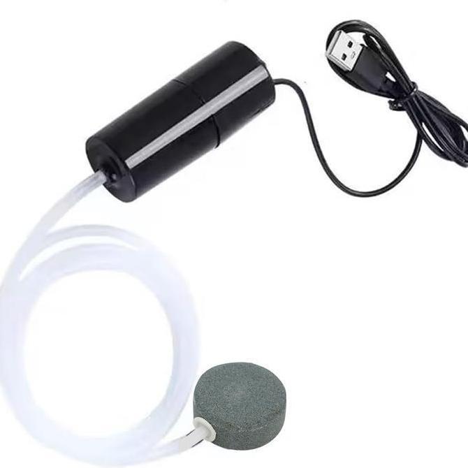 CABBALUS Aerator USB Mini Air Pump Portable Pompa Oksigen Udara