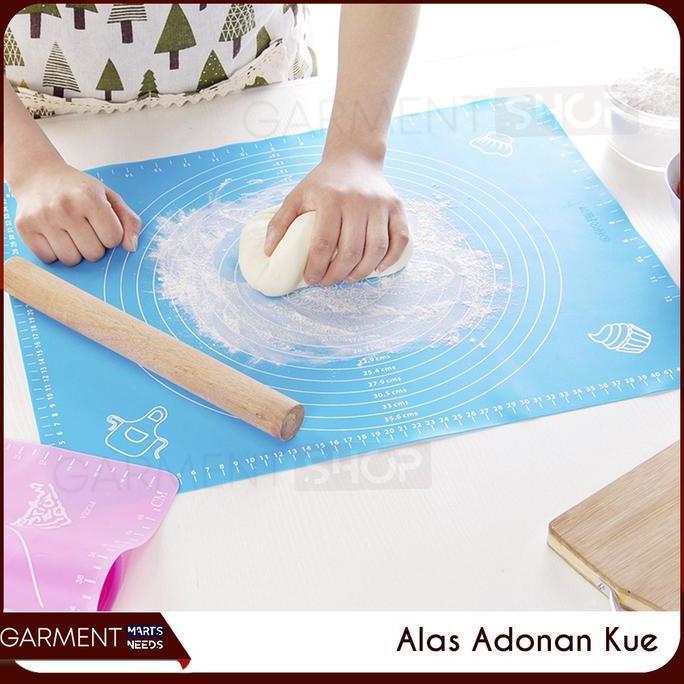 FALFEZ Alas Adonan Kue Silicone Baking Pastry Silikon Mat Anti Lengket Besar Kecil Bagus Premium