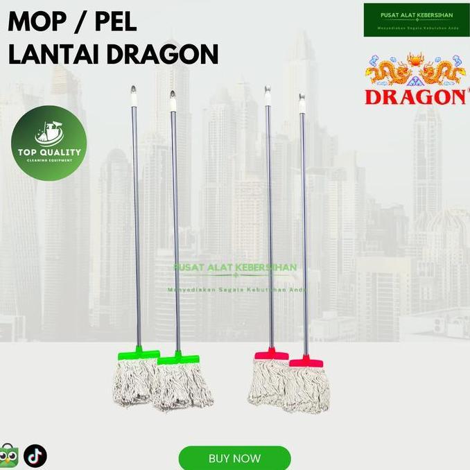 Allnew- Mop Lantai Komplit Set / Pel Lantai Komplit Set / Mop/Pel Lantai Dragon
