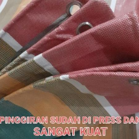 Terpal Tenda Sakura Pelangi 3X4 A12 Tebal Terpal Serbaguna