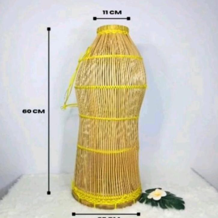 Bubu Alat Perangkap Ikan/Udang Wuwu Bubu Bambu Tradisional