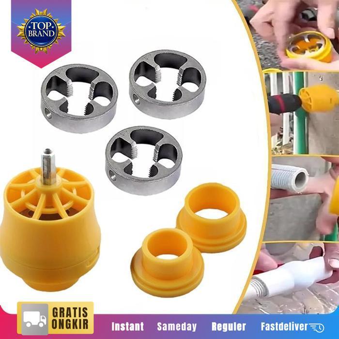 Alat Senai Pipa PVC Pembuat Drat Pipa PVC Alat Pembuat Ulir Pipa Alat Buat Drat Pipa PVC Untuk Bor