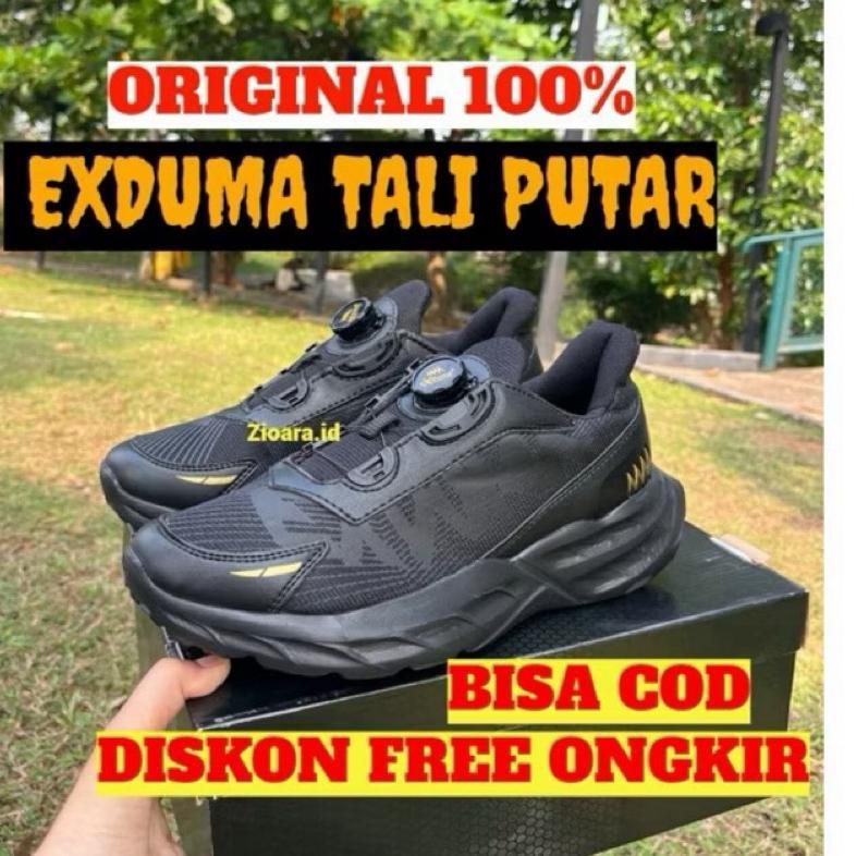 Sepatu Exduma Racing Tali Putar Sepatu Exduma Potenzio Tali Putar Sepatu Running Tali Putar Harian