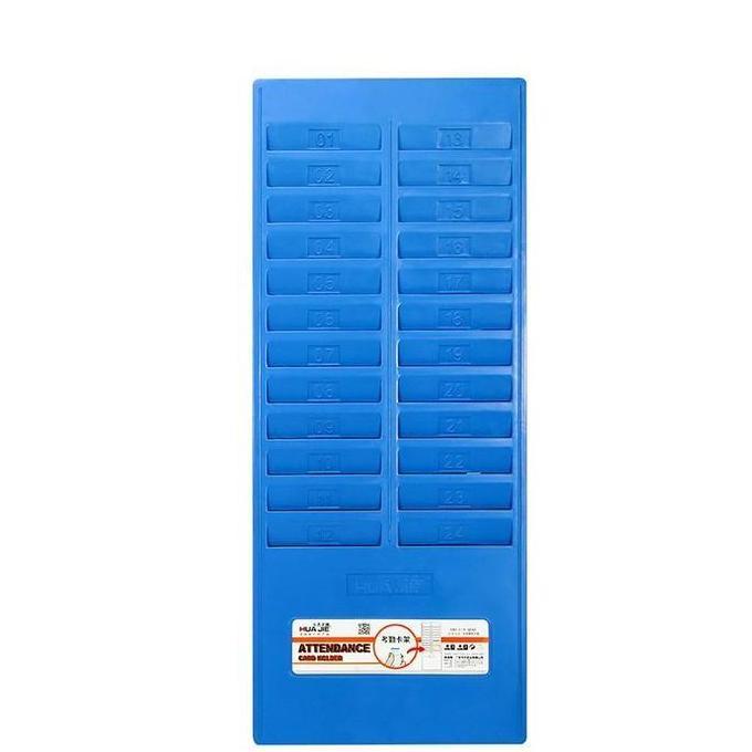 CABBALUS 24/50 Sheet Tempat Kartu Absen Rak Absensi Kartu Tempat Kartu Absen Karyawan Rak Kartu Abse