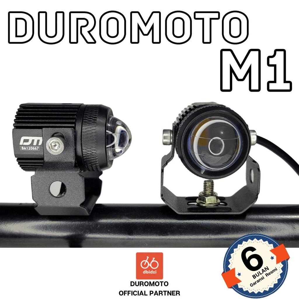 DUROMOTO M1 Lampu Foglamp Motor Touring Adventure LED Proyektor 3 Mode