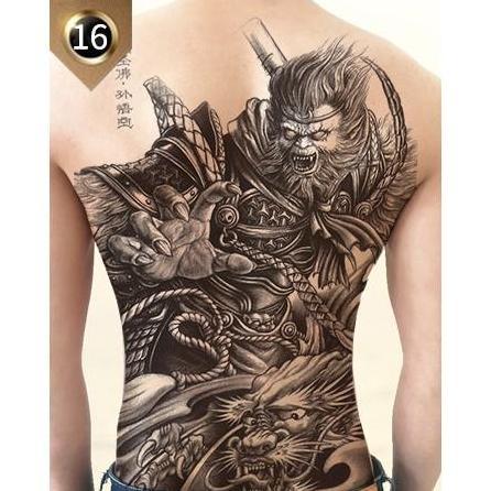 Bsize Tato Temporer Temporary Tato Sementara Ful Punggung Full Ba