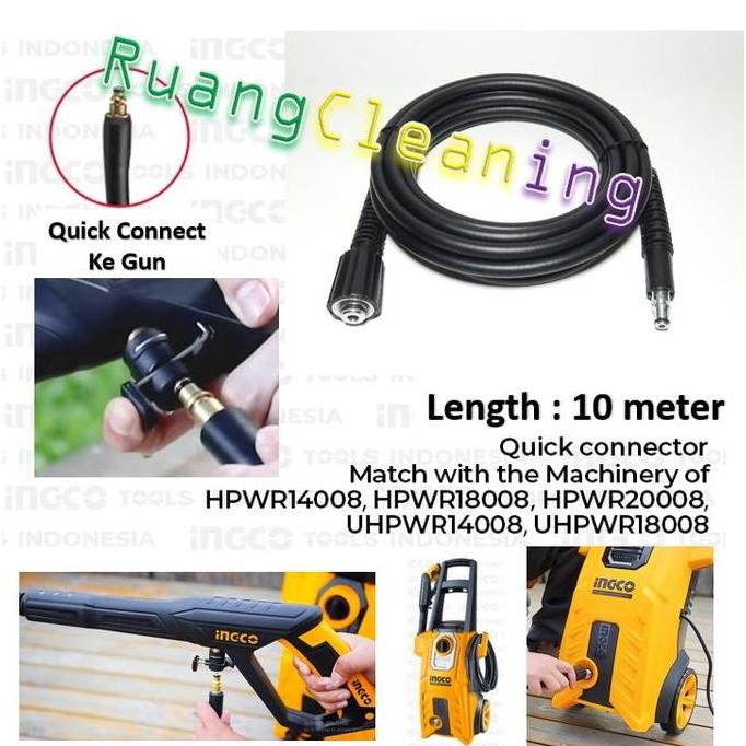 VIRALL SELANG HOSE NC10 FOR JET CLEANER INGCO HIGH PRESSURE WASHER CLEANER ''