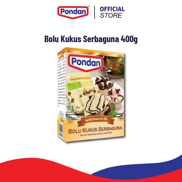 Pondan Bolu Kukus Serbaguna 400 g Bolu Zebra