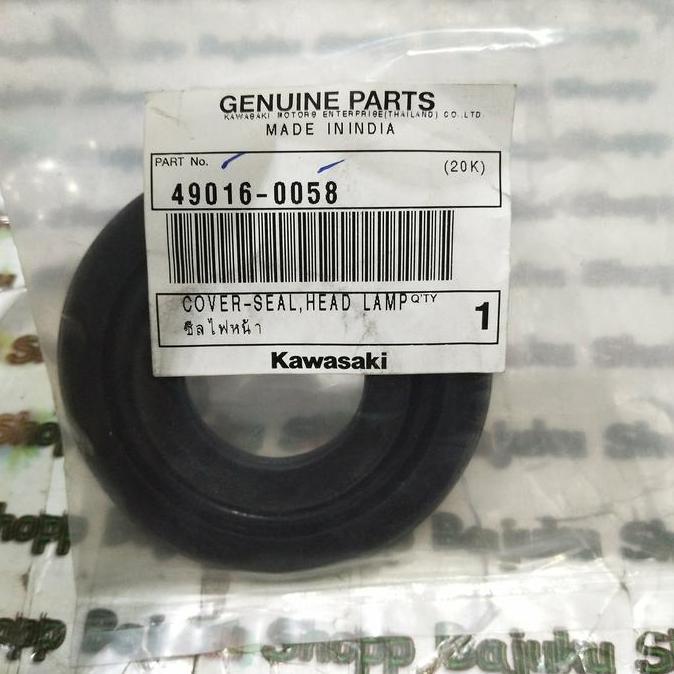 KARET COVER SEAL SIL HEADLAMP HEAD LAMP LAMPU DEPAN KAWASAKI ER6N ER6 N ER 6N KAWASAKI