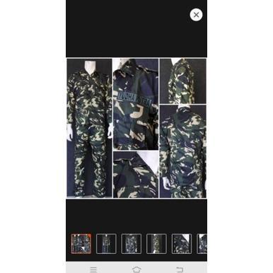 Baju pdl loreng pemuda panca marga ppm resimen yudha putra
