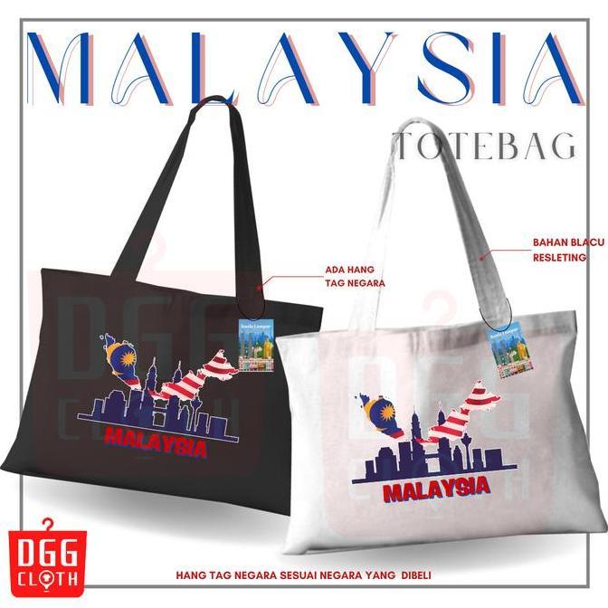 DGGClothing Totebag Souvenir Malaysia Tas Totebag Oleh Oleh Kuala Lumpur 5