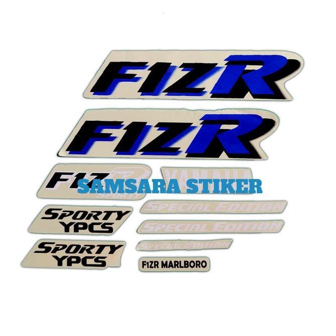 STIKER STRIPING MOTOR YAMAHA F1ZR MARLBORO STANDAR FULL SET