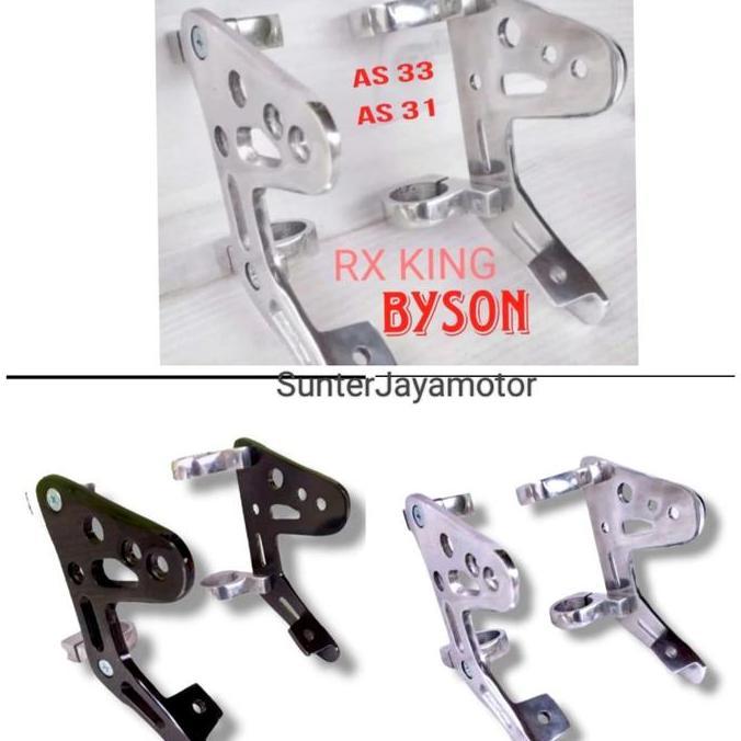 pangkon lampu depan RX-King,Bpro CNC, Breket lampu,dudukan lampu RX-K.