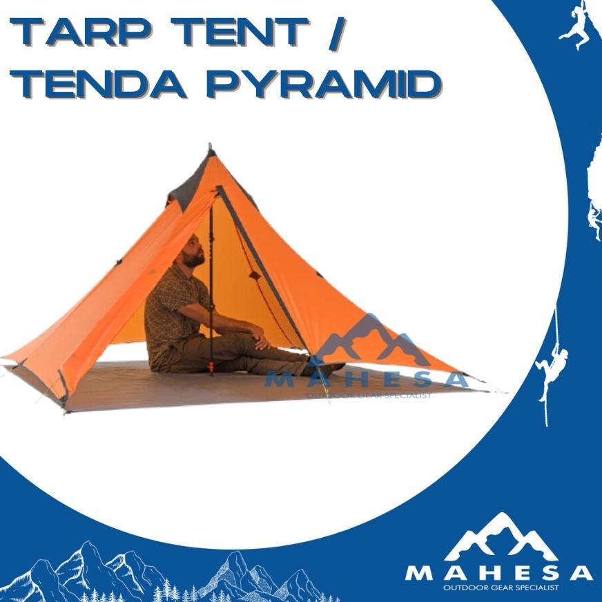 Tenda Tarptent Tarp Tent Pyramid Piramid Bushcraft Ultralight Dapur Camping Anti Badai