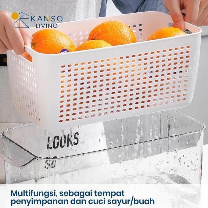 PROMO TERBARU Cuci Gudang - 100% Original New Kanso Living 5 in 1 Kontainer Penyimpanan Makanan Stor