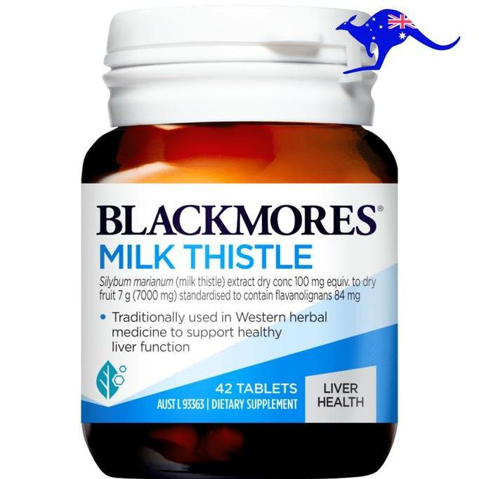 Mns- Blackmores Milk Thistle R Health 42 Tablets Silymarin Australia Hh Strength 60 / Healthy Care R