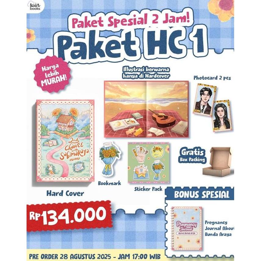 Pilihan- Novel Sabimaraya & Novel 2Nd Chance With Sabimaraya By Hallohalu