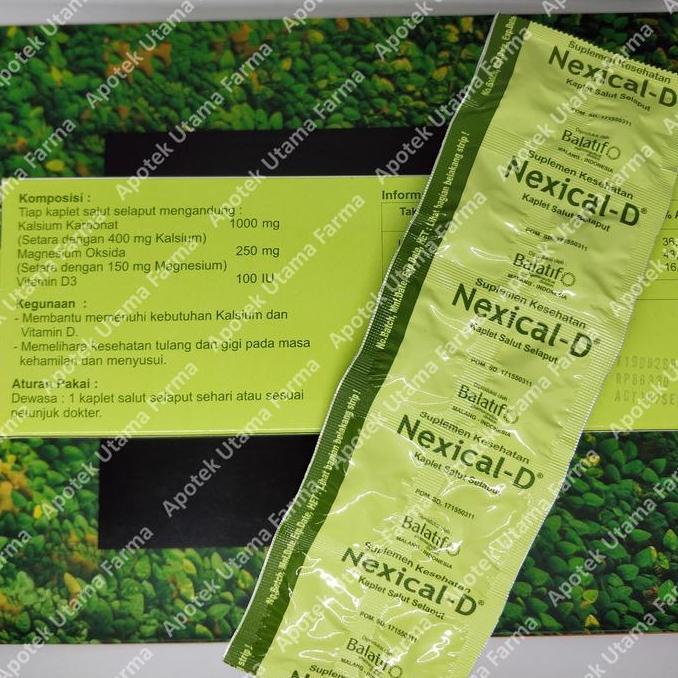 Mns- Nexical D | Kalsium, Magnesium & Vitamin D3 | Calcimag |