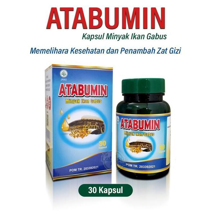 Mns- Kapsul Albumin Minyak Ikan Gabus Atabumin
